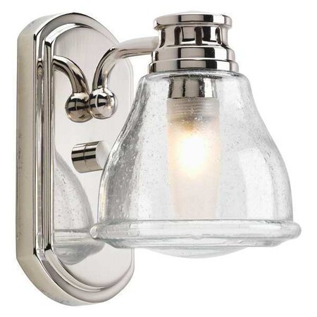 Progress Lighting Academy 1-Light Bath & Vanity, 35 W, Polished Chrome P2810-15WB