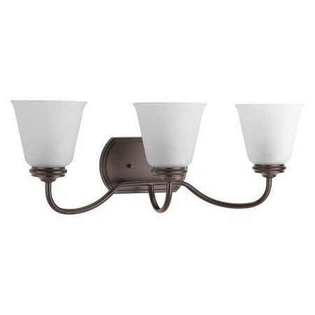 Progress Lighting Keats 3-Light Bath & Vanity, 100 W, Antique Bronze P2821-20