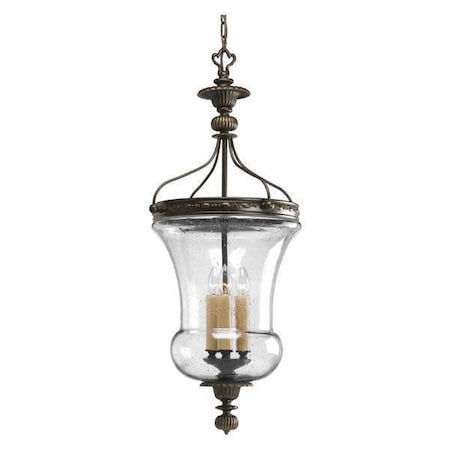Progress Lighting Fiorentino 3-Light Foyer, 60 W, Forged Bronze P2879-77