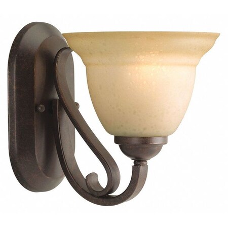 Progress Lighting Torino 1-Light Bath & Vanity, 100 W, Forged Bronze P2881-77
