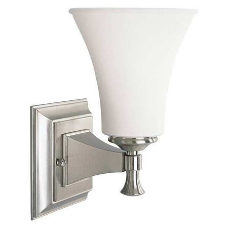 Progress Lighting Fairfield 1-Light Bath & Vanity, 100 W, Brushed Nickel P3131-09