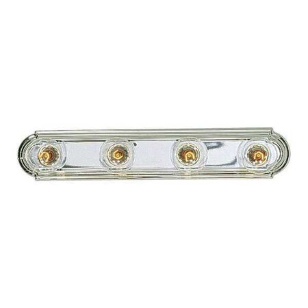 Progress Lighting Broadway 4-Light Bath & Vanity, 60 W, Polished Chrome P3025-15