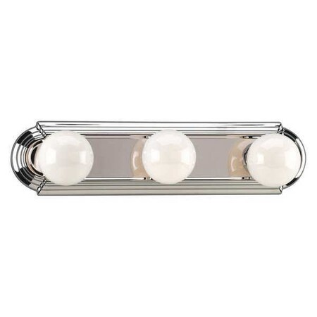 Progress Lighting Broadway 3-Light Bath & Vanity, 60 W, Polished Chrome P3038-15