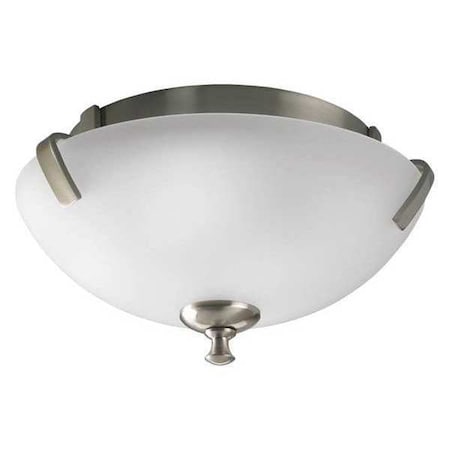 Progress Lighting Wisten 2-Light Close-to-Ceiling, 13 W, Brushed Nickel P3290-09EBWB