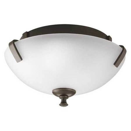 Progress Lighting Wisten 2-Light Close-to-Ceiling, 100 W, Antique Bronze P3290-20