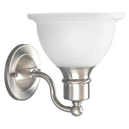 Progress Lighting Madison 1-Light Bath & Vanity, 100 W, Brushed Nickel P3161-09
