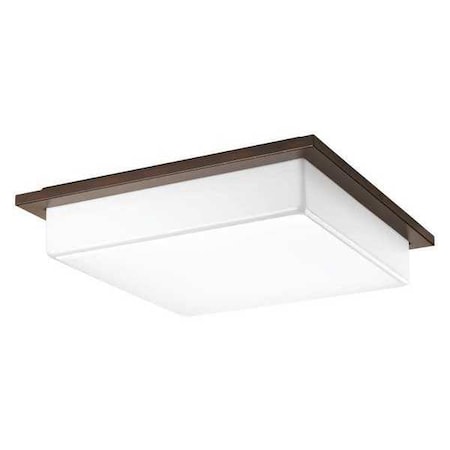 Progress Lighting Transit 3-Light LED Flush Mount, 17 W, Antique Bronze P3432-2030K9
