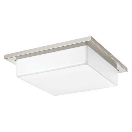 Progress Lighting Transit 2-Light LED Flush Mount, 17 W, Brushed Nickel P3417-0930K9