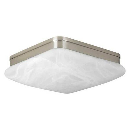 Progress Lighting Appeal 2-Light Flush Mount, 75 W, Brushed Nickel P3551-09