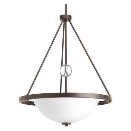 Progress Lighting Compass 3-Light Inverted Pendant, 100 W, Antique Bronze P3552-20