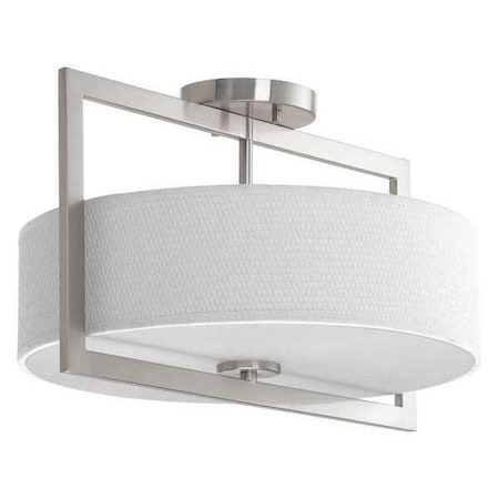 Progress Lighting Harmony 3-Light Convertible, 100 W, Brushed Nickel P3530-09