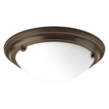 Progress Lighting Eclipse 2-Light Close-to-Ceiling, 60 W, Antique Bronze P3480-20