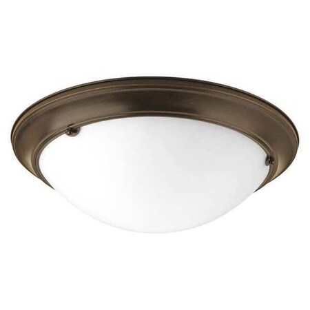 Progress Lighting Eclipse 3-Light Close-to-Ceiling, 60 W, Antique Bronze P3481-20