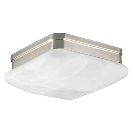 Progress Lighting Appeal 2-Light Flush Mount, 60 W, Brushed Nickel P3490-09