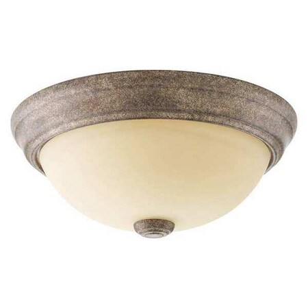 Progress Lighting Spirit 1-Light Flush Mount, 60 W, Pebbles P3500-144