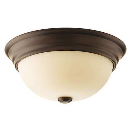 Progress Lighting Spirit 2-Light Flush Mount, 60 W, Antique Bronze P3501-20