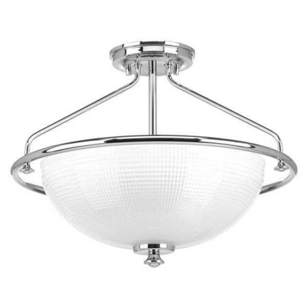 Progress Lighting Lucky 3-Light Convertible, 100 W, Polished Chrome P3664-15