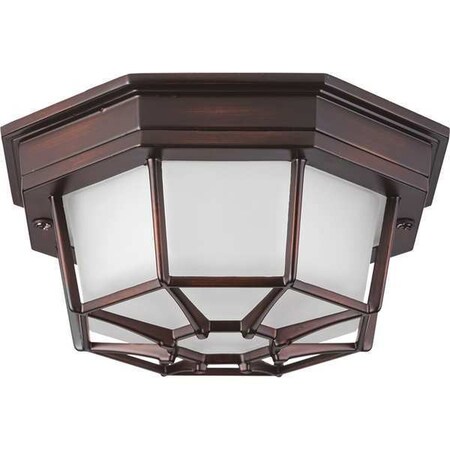 Progress Lighting Milford LED 1-Light Flush Mount, 17 W, Antique Bronze P3665-2030K9