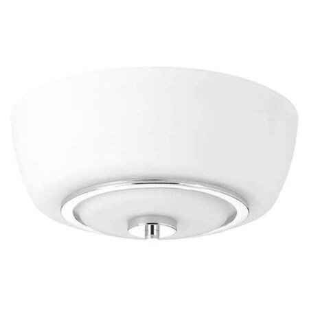 Progress Lighting Fleet 2-Light Flush Mount, 60 W, Polished Chrome P3670-15