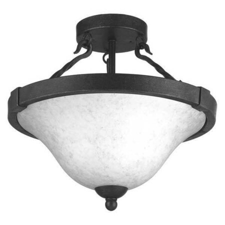 Progress Lighting Enclave 3-Light Convertible, 100 W, Gilded Iron P3671-71