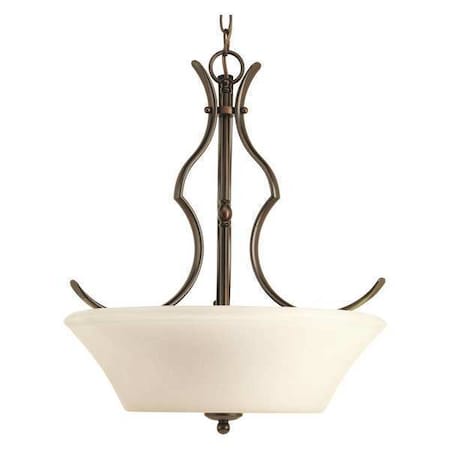 Progress Lighting Applause 3-Light Inverted Pendant, 100 W, Antique Bronze P3560-20