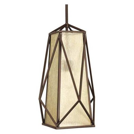 Progress Lighting Marque 1-Light Foyer Pendant, 100 W, Antique Bronze P3598-20