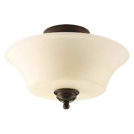 Progress Lighting Applause 2-Light Flush Mount, 60 W, Antique Bronze P3617-20