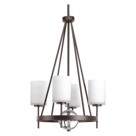 Progress Lighting Compass 4-Light Foyer, 100 W, Antique Bronze P3629-20