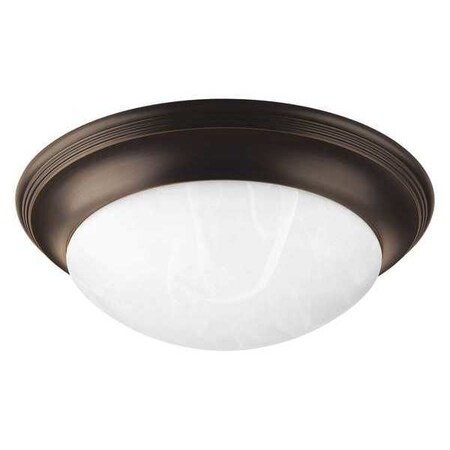 Progress Lighting Melon 2-Light CFL Flush Mount, 18 W, Antique Bronze P3760-20EBWB