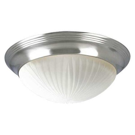 Progress Lighting Melon 2-Light Close-to-Ceiling, 13 W, Brushed Nickel P3762-09EBWB