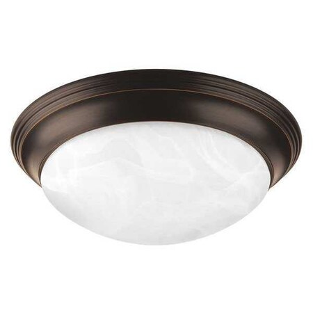 Progress Lighting Melon 2-Light CFL Flush Mount, 13 W, Antique Bronze P3765-20EBWB