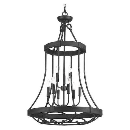 Progress Lighting Enclave 9-Light Foyer, 60 W, Gilded Iron P3692-71