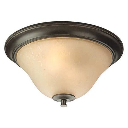 Progress Lighting Cantata 2-Light Close-to-Ceiling, 75 W, Forged Bronze P3853-77