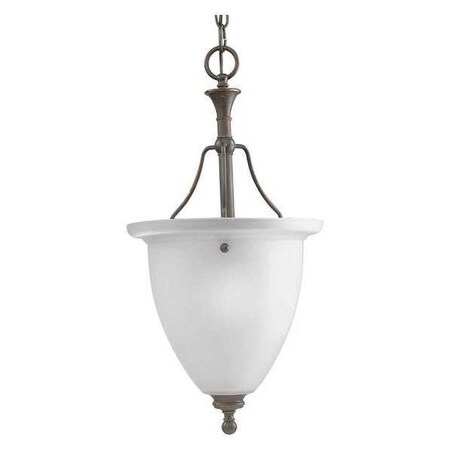 Progress Lighting Madison 1-Light Inverted Pendant, 100 W, Antique Bronze P3793-20