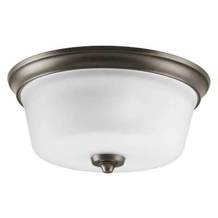 Progress Lighting Lahara 2-Light Close-to-Ceiling, 100 W, Venetian Bronze P3836-74