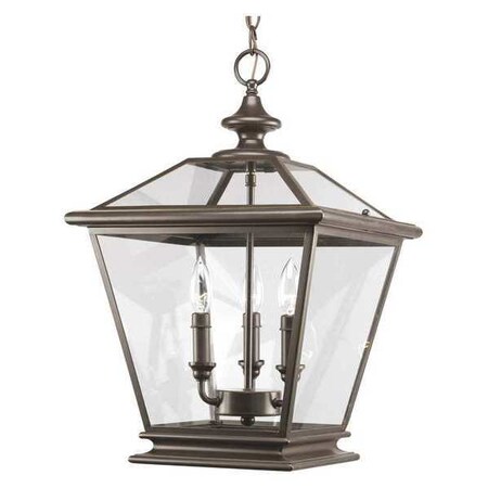 Progress Lighting Crestwood 3-Light Foyer, 60 W, Antique Bronze P3903-20