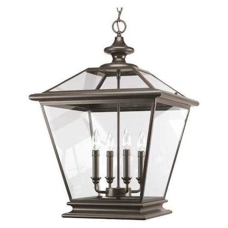 Progress Lighting Crestwood 4-Light Foyer, 60 W, Antique Bronze P3904-20