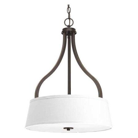 Progress Lighting Arden 3-Light Inverted Pendant, 100 W, Antique Bronze P3905-20