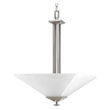 Progress Lighting North Park 2-Light Foyer, 100 W, Brushed Nickel P3906-09