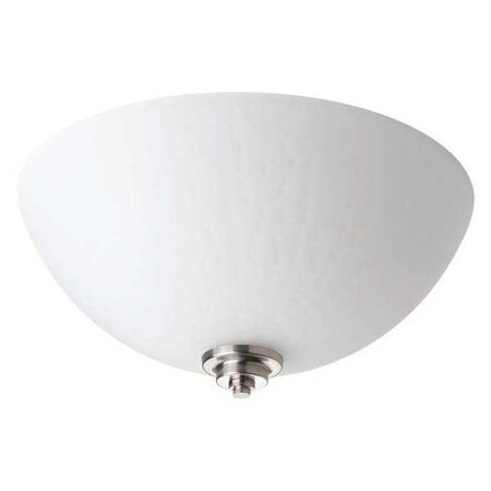 Progress Lighting Legend 2-Light Flush Mount, 60 W, Brushed Nickel P3993-09
