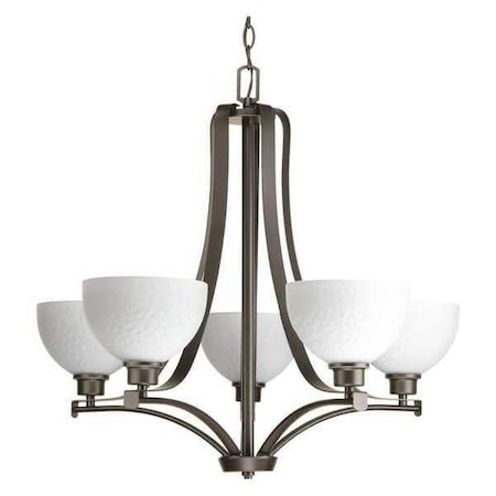 Progress Lighting Legend 5-Light Chandelier, 100 W, Antique Bronze P4271-20