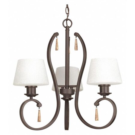 Progress Lighting Med Chandelier, 3-100W P4527-20