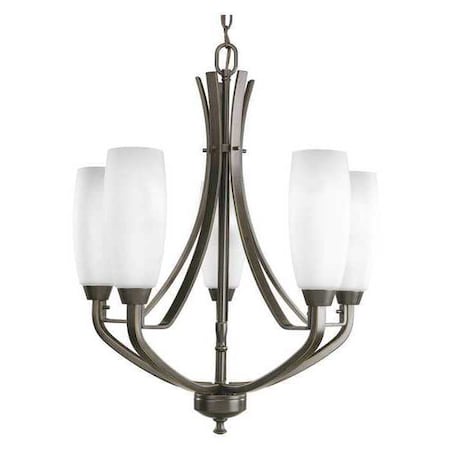 Progress Lighting Wisten 5-Light Chandelier, 60 W, Antique Bronze P4436-20