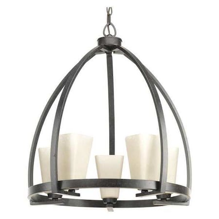 Progress Lighting Ridge 5-Light Chandelier, 100 W, Espresso P4658-84