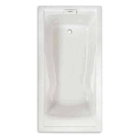 American Standard Deep Soak Bathtub, 72x36", Arctic, 72" L, 36" W 7236V002.011