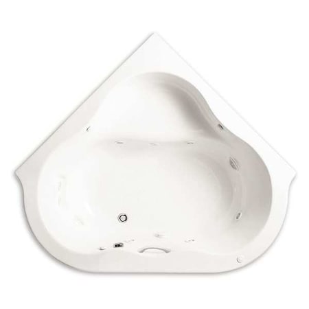 American Standard Corner Whirlpool Tub, 54x54", White 6060VC.020