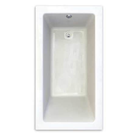 American Standard Studio Tub Zero-Edge, 66x36", White, 66" L, 36" W 2938002-D0.020