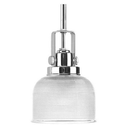 Progress Lighting Archie 1-Light Mini-Pendant, 100 W, Polished Chrome P5173-15