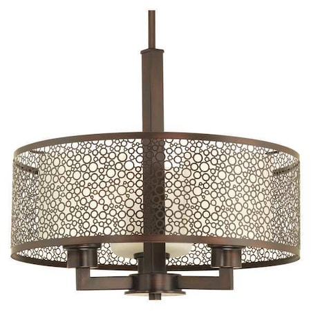 Progress Lighting Mingle 3-Light Pendant, 100 W, Antique Bronze P5155-20