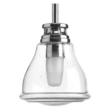 Progress Lighting Academy 1-Light Mini-Pendant, 35 W, Polished Chrome P5097-15